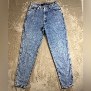 Vintage Women's Sasson Modern Basics Stone Washed‎ Jeans Size 12 Mom Jeans Taper